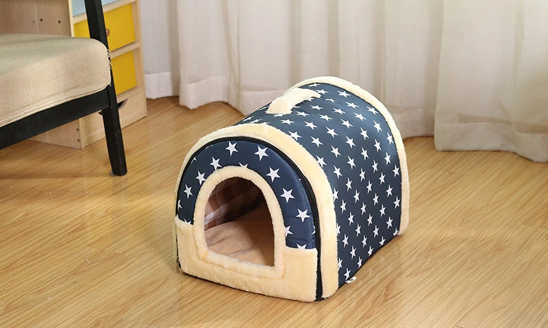 Cozy Indoor Dog House: Soft & Warm Nest for Small to Medium Pets