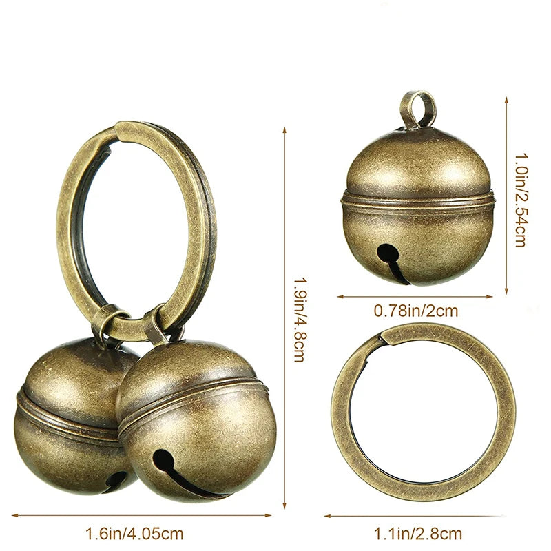 Cat Dog Bronze Collar Brass Bells - Pet Market Palace