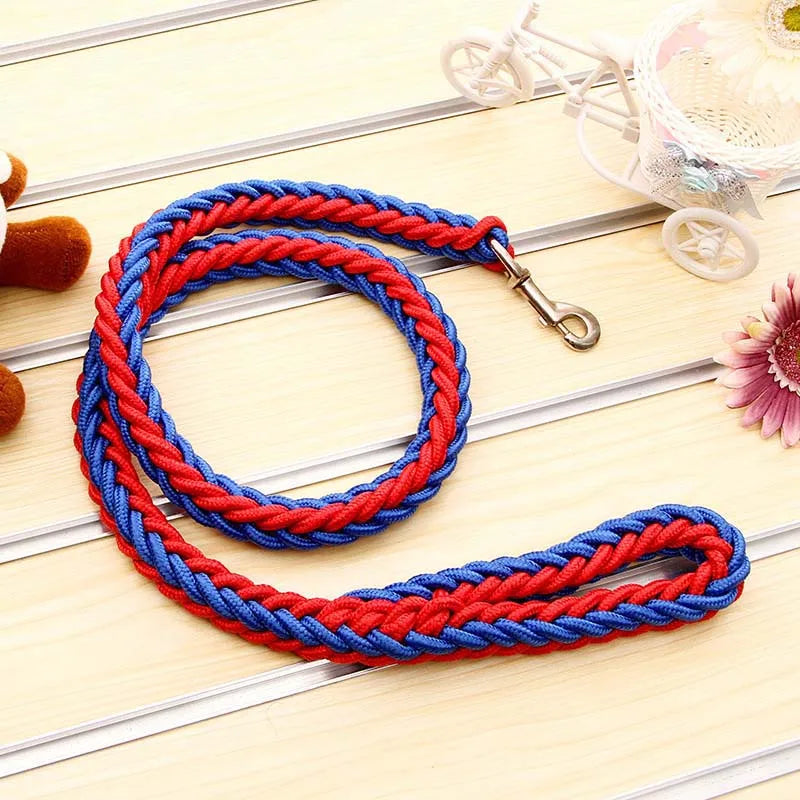 Strong & Durable Dog Leash with Heavy-Duty Buckle – Ideal for Big Breeds