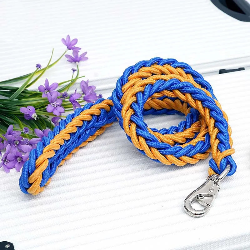 Strong & Durable Dog Leash with Heavy-Duty Buckle – Ideal for Big Breeds