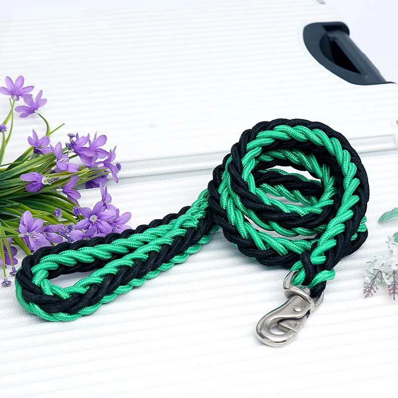 Strong & Durable Dog Leash with Heavy-Duty Buckle – Ideal for Big Breeds