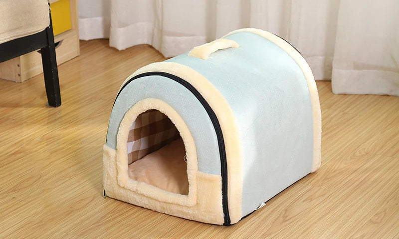 Cozy Indoor Dog House: Soft & Warm Nest for Small to Medium Pets