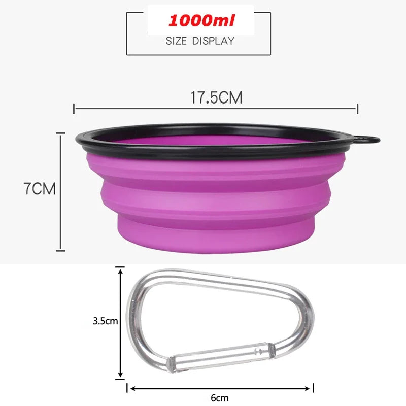 Pet Folding Silicone Bowl - Pet Market Palace