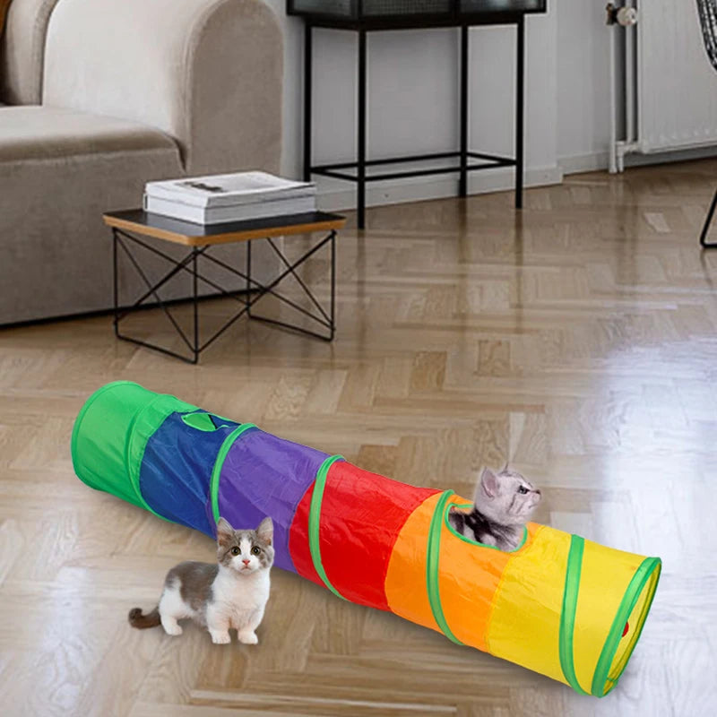 Cat Foldable Tunnel Tube - Pet Market Palace