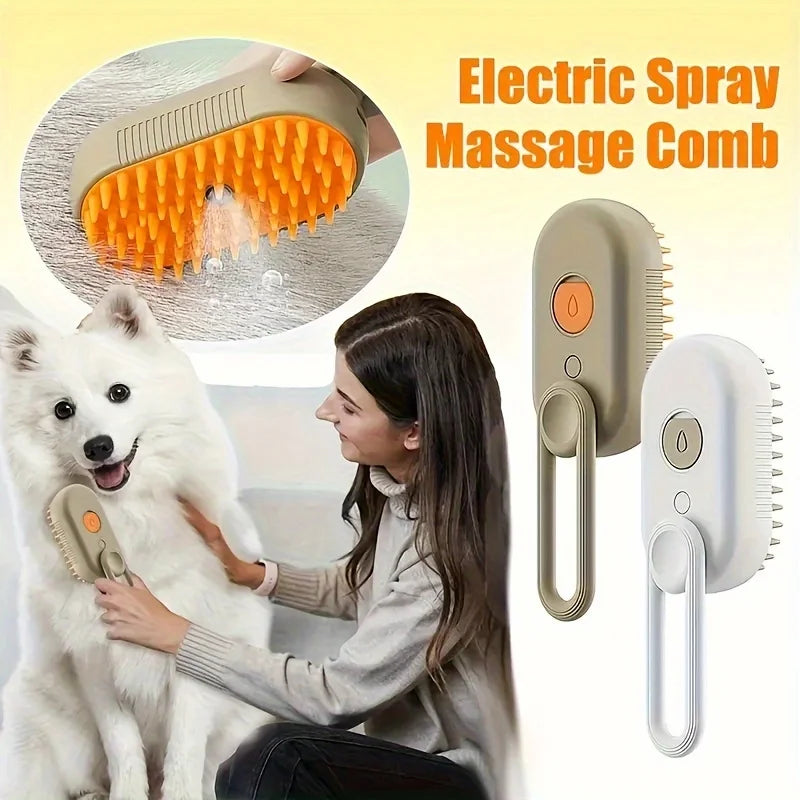 Multifunctional 3-in-1 Pet Grooming Comb - For Cats and Dogs