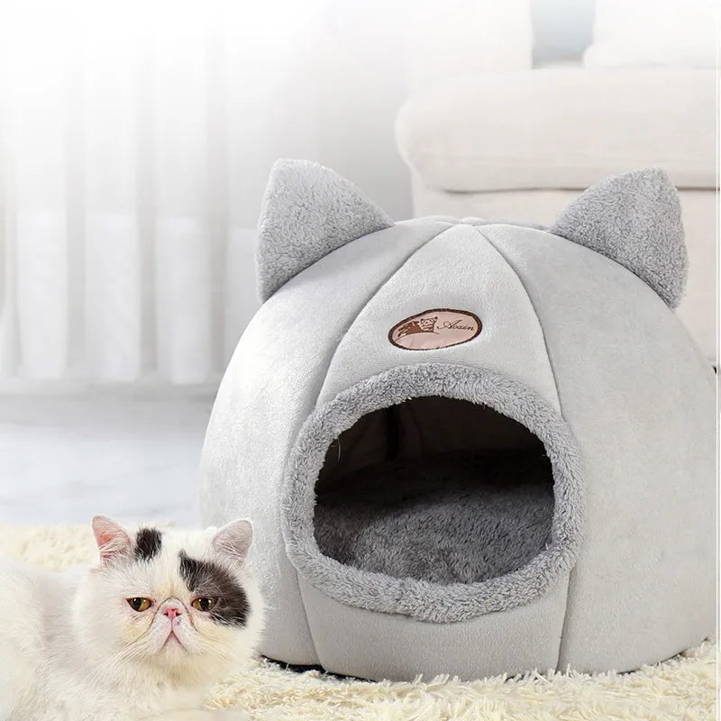 Deep Sleep Comfort  Cat Bed - Pet Market Palace