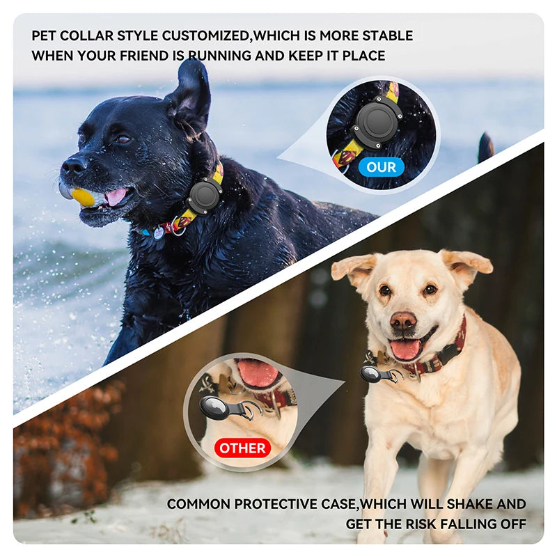 Waterproof Protective Airtag Holder Case for Giant Pets - Pet Market Palace