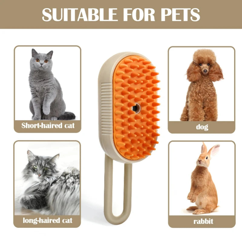 Multifunctional 3-in-1 Pet Grooming Comb - For Cats and Dogs