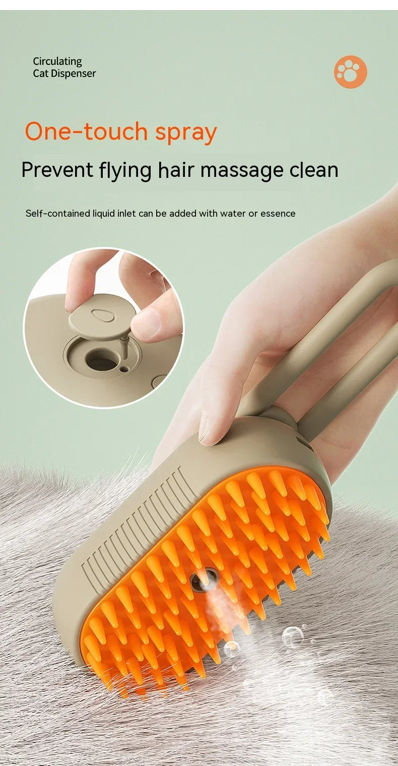 Multifunctional 3-in-1 Pet Grooming Comb - For Cats and Dogs