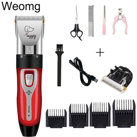 Dog Cat Hair Clipper, Full Set Pet Shaver - Pet Market Palace