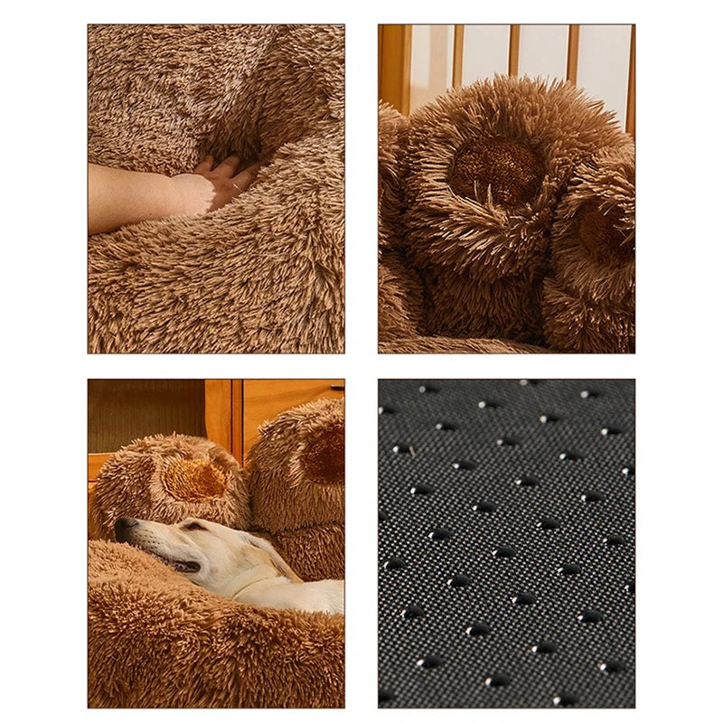 Pet Dog Sofa Beds for Small Dogs Warm Accessories Large Dog Bed Mat Pets Kennel Washable Plush Medium Basket Puppy Cats Supplies - Pet Market Palace