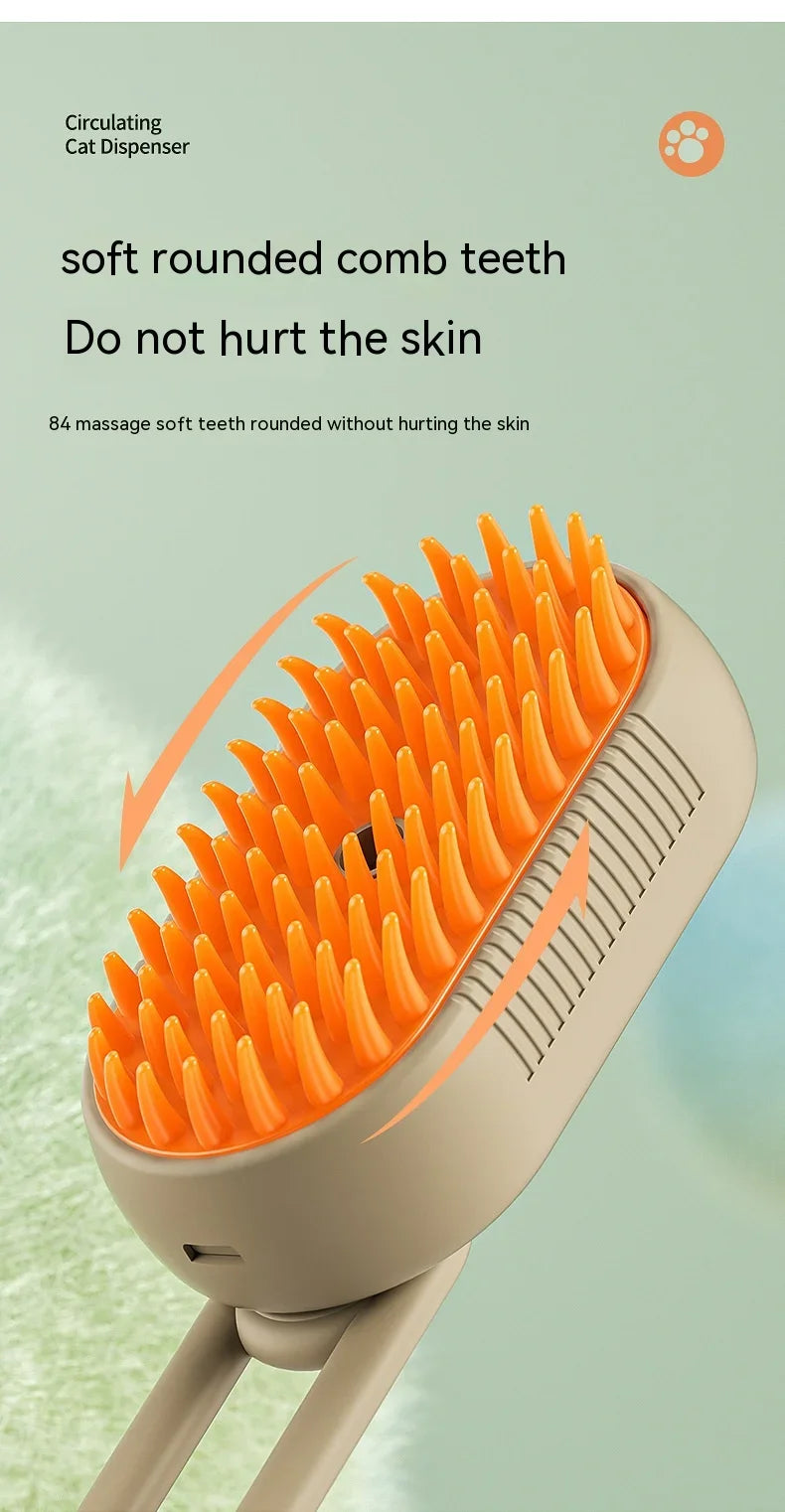 Multifunctional 3-in-1 Pet Grooming Comb - For Cats and Dogs