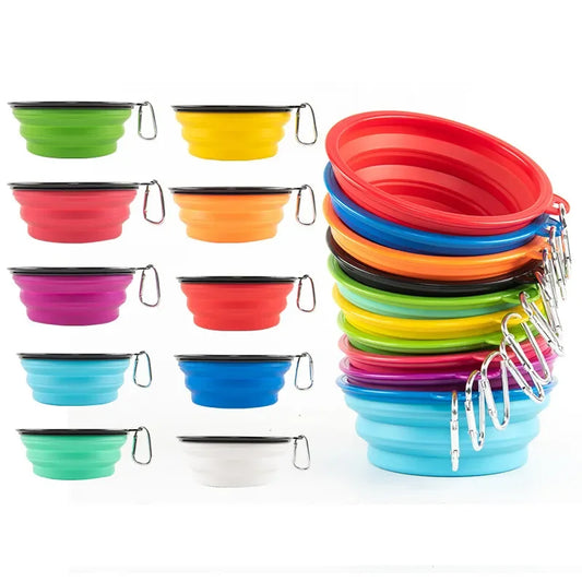 Pet Folding Silicone Bowl - Pet Market Palace