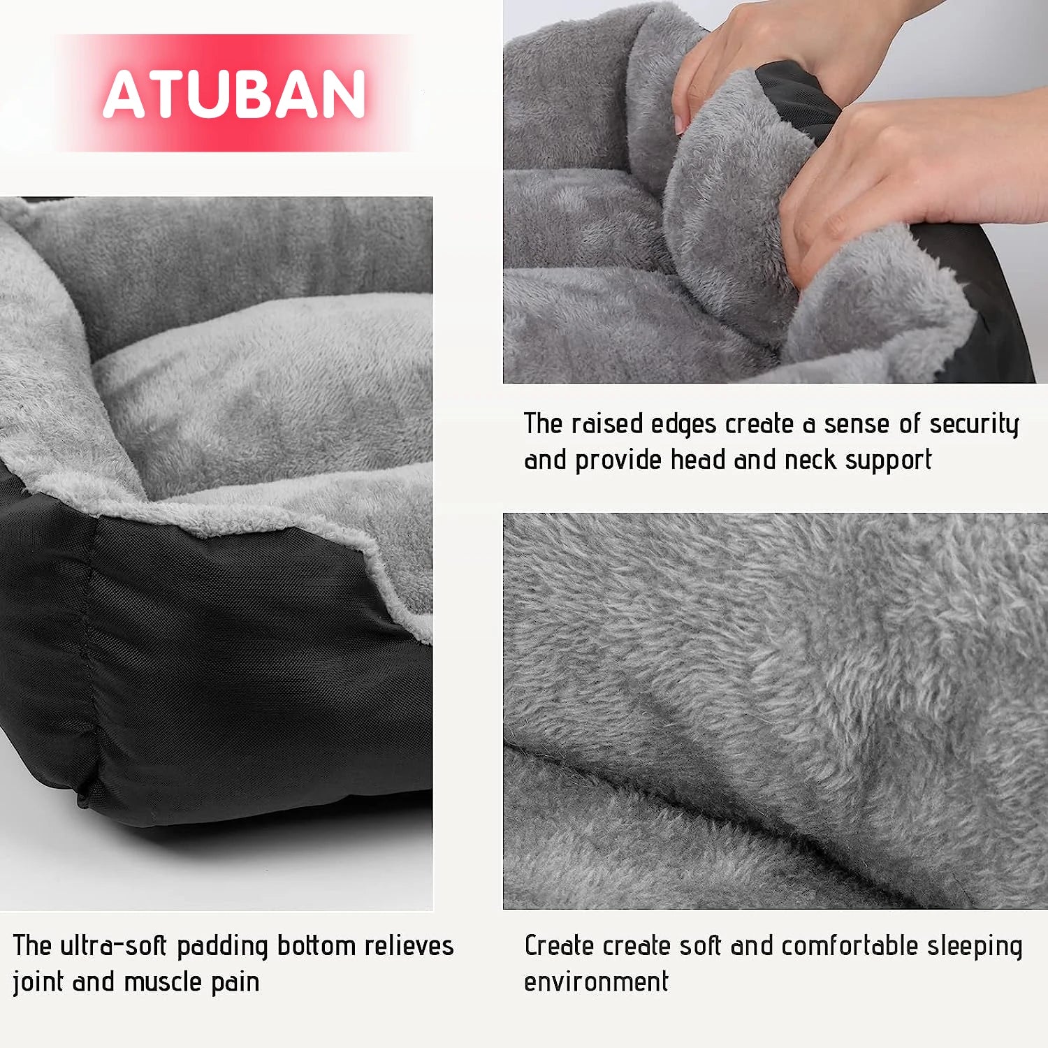 ATUBAN Dog Bed for Dogs - Pet Market Palace