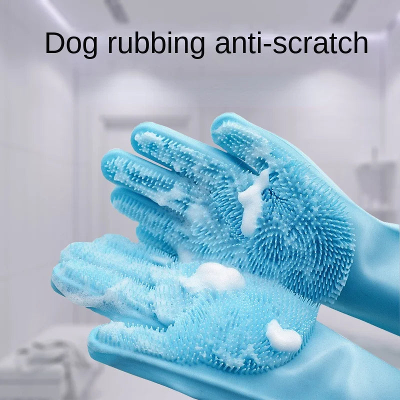 Pet Shower Gloves Brushes