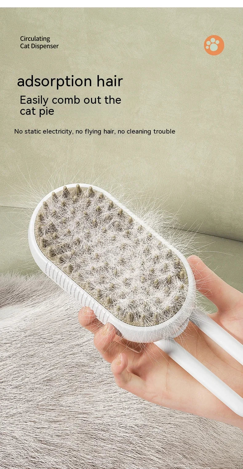 Multifunctional 3-in-1 Pet Grooming Comb - For Cats and Dogs