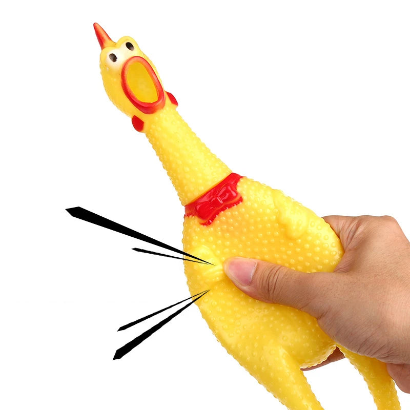 Screaming Chicken Squeezing Sound Toy - Pet Market Palace