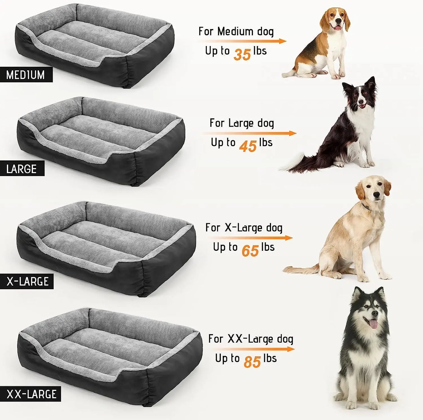 ATUBAN Dog Bed for Dogs - Pet Market Palace