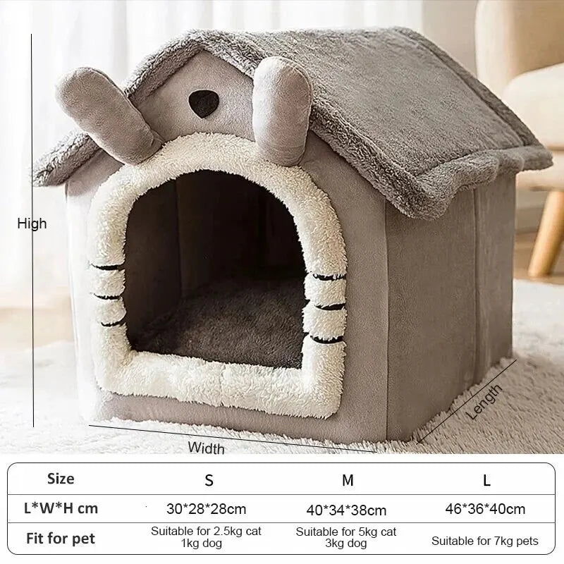 Indoor Warm Dog House - Pet Market Palace