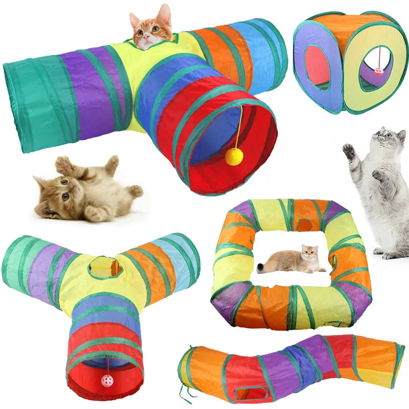 Cats Foldable Tunnels - Pet Market Palace