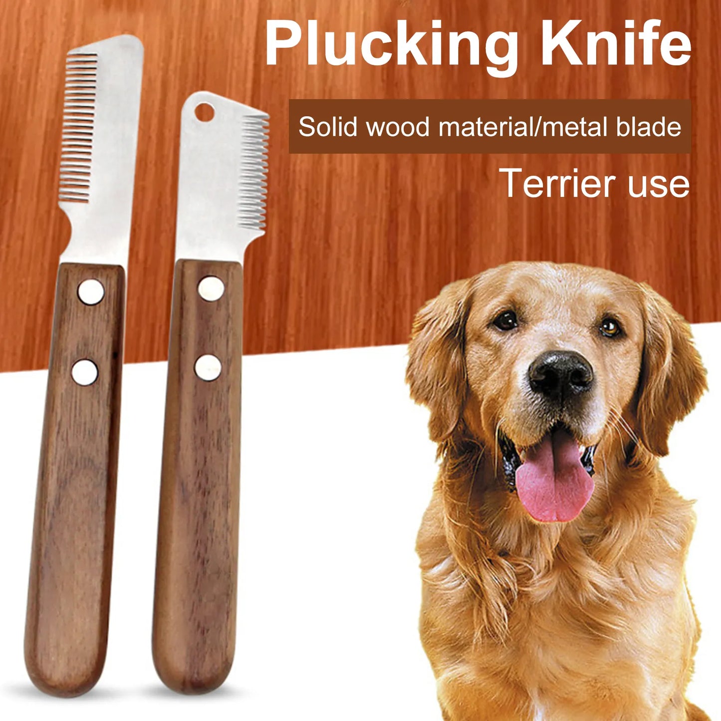 Handle Dog Stainless Steel Brushes, For all kind of dog breeds, cats and horses - Pet Market Palace