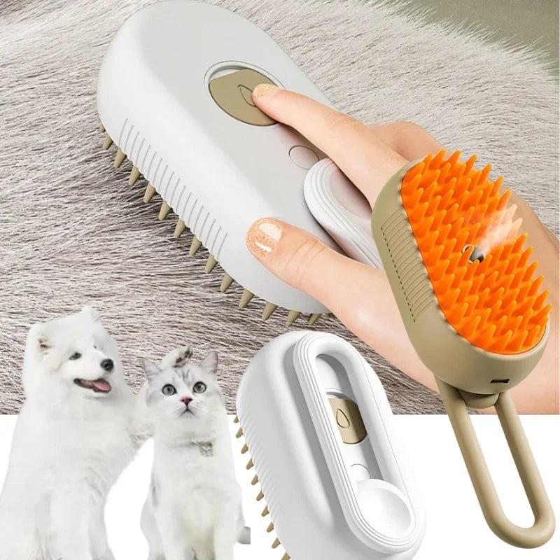 Multifunctional 3-in-1 Pet Grooming Comb - For Cats and Dogs