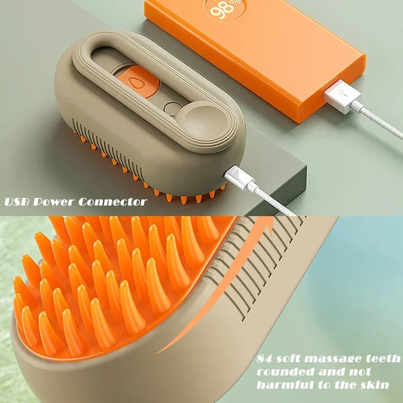 Multifunctional 3-in-1 Pet Grooming Comb - For Cats and Dogs