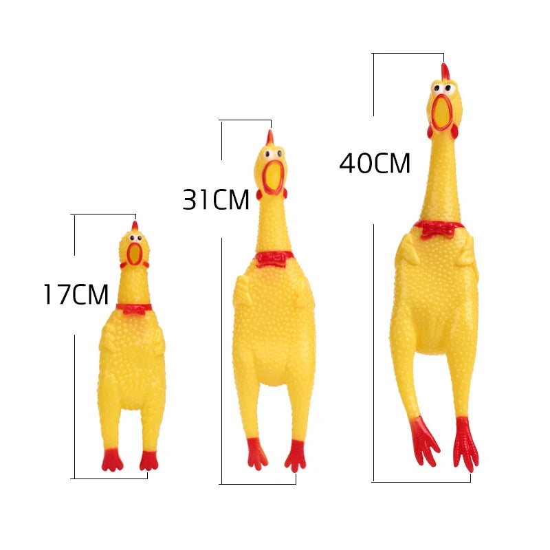 Screaming Chicken Squeezing Sound Toy - Pet Market Palace